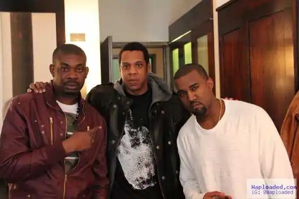 Don Jazzy Remembers When He Worked With Jay Z And Kanye West With This Photo